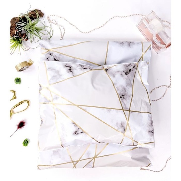 🆑 Marble Poly Mailers 14x17 Pack of 25 - Picture 5 of 5